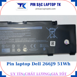 Pin Dell Dell 266J9-51Wh