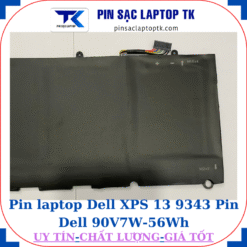 Pin Dell XPS 13 9343 Pin Dell 90V7W-56Wh