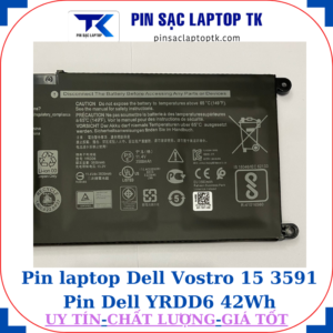 Pin Dell Vostro 15 3591 Pin Dell YRDD6 42Wh