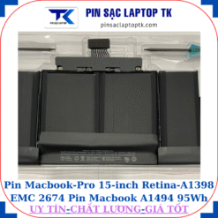 Pin Macbook Pro 15-inch Retina A1398 EMC 2674 Pin Macbook A1494 95Wh