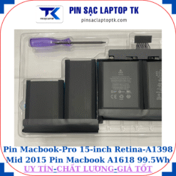 Pin Macbook Pro 15-inch Retina A1398 Mid 2015 Pin Macbook A1618 99.5Wh