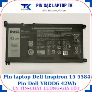 Pin Dell Inspiron 15 5584 Pin Dell YRDD6 42Wh