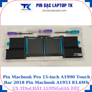 Pin Macbook Pro 15 inch A1990 Touch Bar 2018 Pin Macbook A1953 83.6Wh