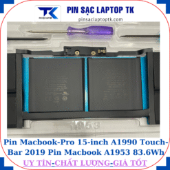 Pin Macbook Pro 15 inch A1990 Touch Bar 2019 Pin Macbook A1953 83.6Wh