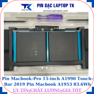 Pin Macbook Pro 15 inch A1990 Touch Bar 2019 Pin Macbook A1953 83.6Wh