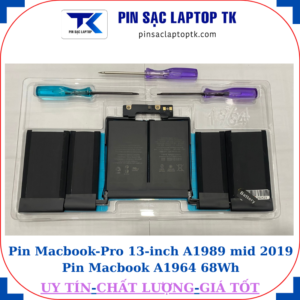 Pin Macbook Pro 13 inch A1989 mid 2019 Pin Macbook A1964 68Wh