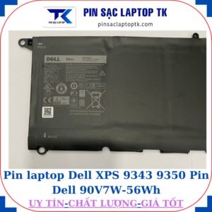Pin Dell XPS 9343 9350 Pin Dell 90V7W-56Wh