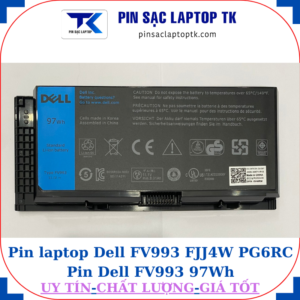 Pin Dell FV993 FJJ4W PG6RC Pin Dell FV993 97Wh