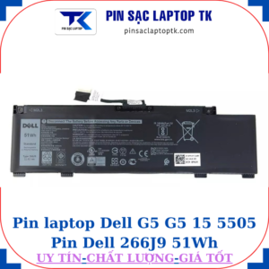 Pin Dell G5 15 5505 Pin Dell 266J9 51Wh