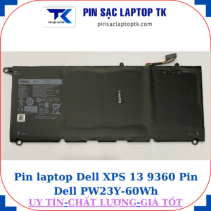 Pin laptop Dell XPS 13 9360 Pin Dell PW23Y-60Wh