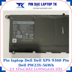 Pin Dell Dell XPS 9360 Pin Dell PW23Y-56Wh