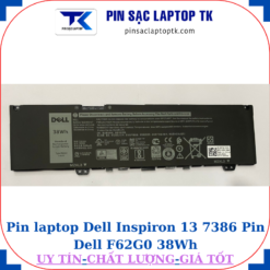 Pin Dell Inspiron 7380 2-in-1 Pin Dell F62G0 38Wh