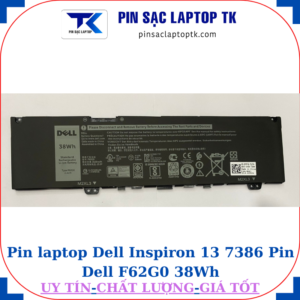 Pin Dell Inspiron 7380 2-in-1 Pin Dell F62G0 38Wh