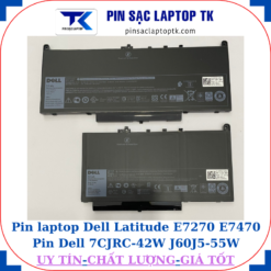 Pin Dell Latitude E7270 E7470 Pin Dell 7CJRC-42W J60J5-55W