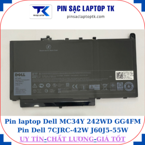 Pin Dell MC34Y 242WD GG4FM Pin Dell 7CJRC-42W J60J5-55W