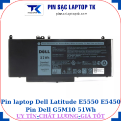 Pin Dell Latitude E5550 E5450 Pin Dell G5M10 51Wh