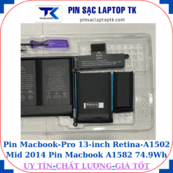 Pin Macbook Pro 13-inch Retina A1502 Mid 2014 Pin Macbook A1582 74.9Wh