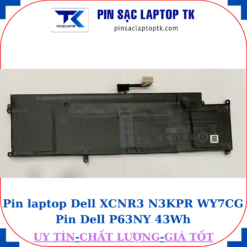 Pin Dell XCNR3 N3KPR WY7CG Pin Dell P63NY 43Wh