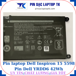 Pin Dell Inspiron 15 5598 Pin Dell YRDD6 42Wh