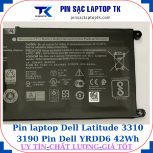Pin Dell Latitude 3310 3190 Pin Dell YRDD6 42Wh