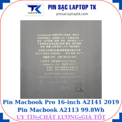 Pin Macbook Pro 16 inch A2141 năm 2019 Pin Macbook A2113 99.8Wh