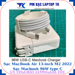Sạc MacBook Air 13 inch M2 2022 Sạc Macbook 96W type C
