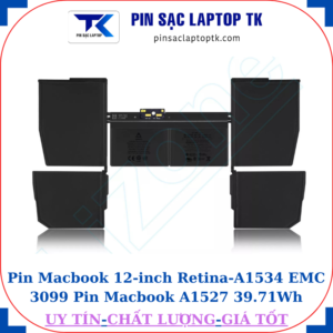 Pin Macbook 12 inch Retina A1534 EMC 3099 Pin Macbook A1527 39.71Wh