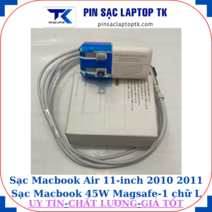 Sạc Macbook Air 11 inch 2010 2011 Sạc Macbook 45W Magsafe-1 chữ L