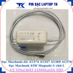 Sạc Macbook Air A1374 A1347 A1369 A1370 Sạc Macbook 45W Magsafe-1 chữ L