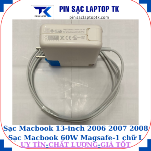 Sạc Macbook 13 inch 2006 2007 2008 Sạc Macbook 60W Magsafe-1 chữ L
