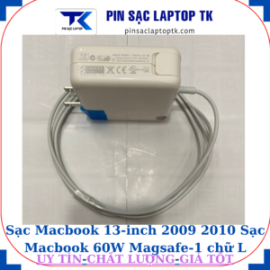 Sạc Macbook 13 inch 2009 2010 Sạc Macbook 60W Magsafe-1 chữ L