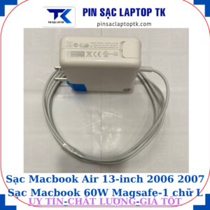 Sạc Macbook Air 13 inch 2006 2007 Sạc Macbook 60W Magsafe-1 chữ L
