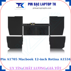 Pin A1705 dùng Macbook 12 inch Retina A1534