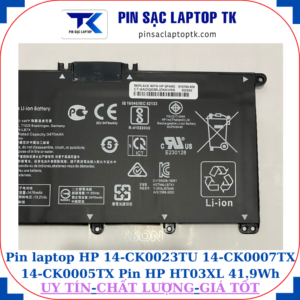 Pin HP 14-CK0023TU 14-CK0007TX 14-CK0005TX Pin Hp HT03XL 41.9Wh
