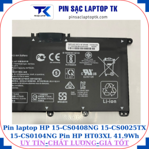 Pin HP 15-CS0408NG 15-CS0025TX 15-CS0104NG Pin HP HT03XL 41.9Wh