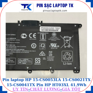 Pin HP 15-CS0053LA 15-CS0021TX 15-CS0041TX Pin HP HT03XL 41.9Wh