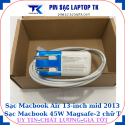 Sạc Macbook Air 13 inch mid 2013 Sạc Macbook 45W Magsafe-2 chữ T