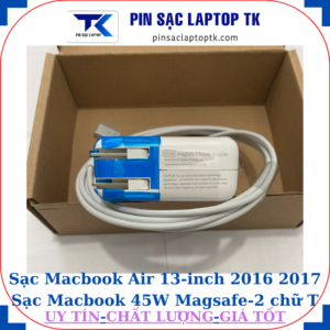 Sạc Macbook Air 13 inch 2016 2017 Sạc Macbook 45W Magsafe-2 chữ T