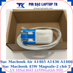 Sạc Macbook Air 11’ 13’’ A1465 A1436 A1466 Sạc Macbook 45W Magsafe-2 chữ T