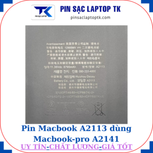Pin Macbook A2113 dùng Macbook-pro A2141