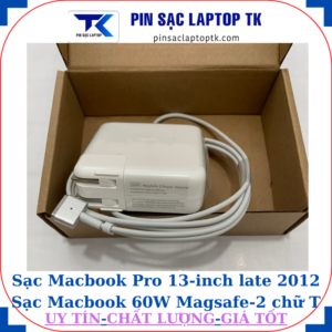 Sạc Macbook Pro 13 inch late 2012 Sạc Macbook 60W Magsafe-2 chữ T