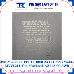 Pin Macbook Pro 16 inch A2141 MVVM2LL MVVL2LL Pin Macbook A2113 99.8Wh