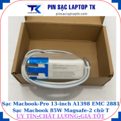 Sạc Macbook Pro 13inch A1398 EMC 2881 Sạc Macbook 85W Magsafe-2 chữ T
