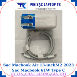 Sạc Macbook Air 13 inch M2 2023 Sạc Macbook 61W Type C