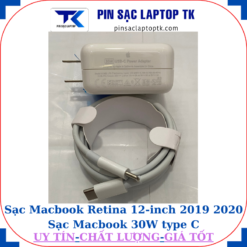 Sạc Macbook Retina 12 inch 2019 2020 Sạc Macbook 30W type C