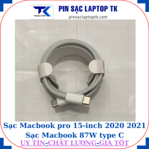 Sạc Macbook pro 15 inch 2020 2021 Sạc Macbook 87W type C