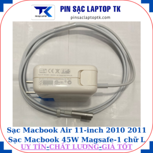 Sạc Macbook Air 11 inch 2010 2011 Sạc Macbook 45W Magsafe-1 chữ L