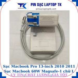 Sạc Macbook Pro 13 inch 2010 2011 Sạc Macbook 60W Magsafe-1 chữ L