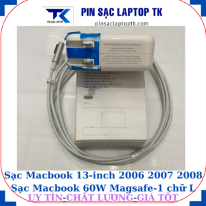 Sạc Macbook 13 inch 2006 2007 2008 Sạc Macbook 60W Magsafe-1 chữ L
