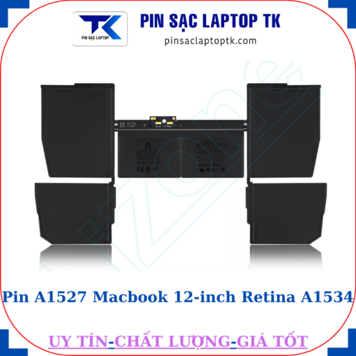 Pin A1527 dùng Macbook 12 inch Retina A1534